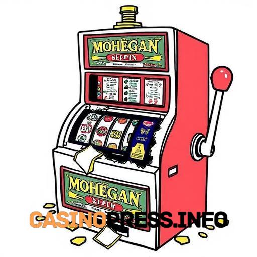 Mohegan Pennsylvania Slot Machine Damaged